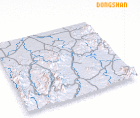 3d view of Dongshan