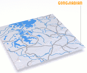 3d view of Gongjiadian