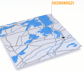 3d view of Xuzhuangzi