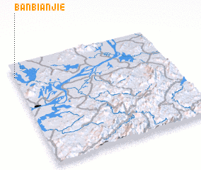 3d view of Banbianjie