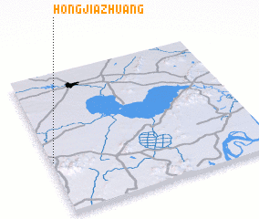 3d view of Hongjiazhuang