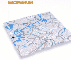 3d view of Nanzhuangling