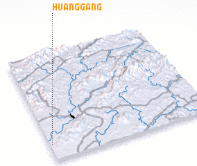 3d view of Huanggang