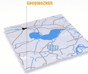 3d view of Gaoqiaozhen