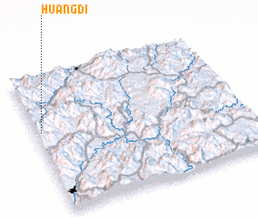 3d view of Huangdi
