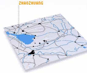 3d view of Zhaozhuang