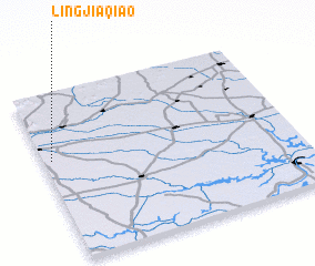 3d view of Lingjiaqiao