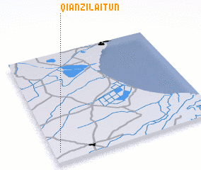 3d view of Qianzilaitun