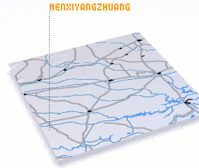 3d view of Menxiyangzhuang