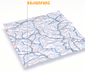 3d view of Bajianfang