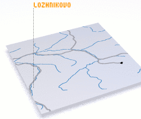 3d view of Lozhnikovo