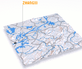 3d view of Zhangxi