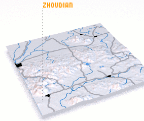 3d view of Zhoudian