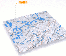 3d view of Jiangba