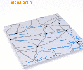 3d view of Qiaojiacun