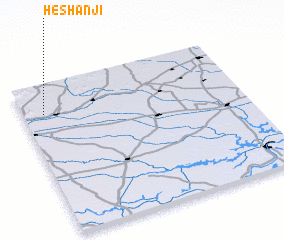 3d view of Heshanji