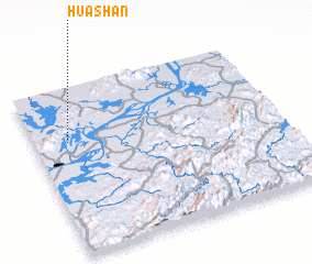 3d view of Huashan