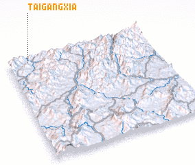 3d view of Taigangxia