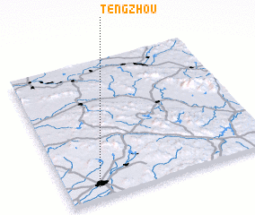 3d view of Tengzhou