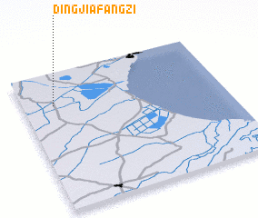 3d view of Dingjiafangzi