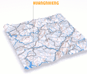 3d view of Huangnikeng