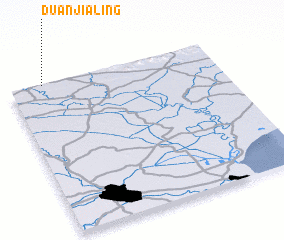 3d view of Duanjialing