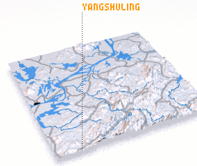 3d view of Yangshuling