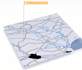 3d view of Cuihuangkou