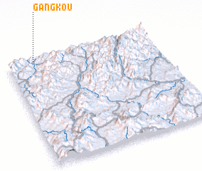 3d view of Gangkou