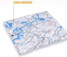 3d view of Xiaojiagang