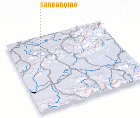 3d view of Sanbanqiao