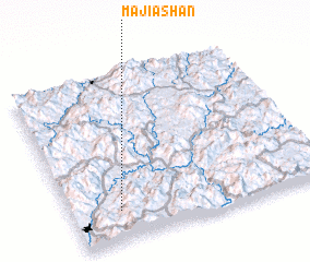 3d view of Majiashan