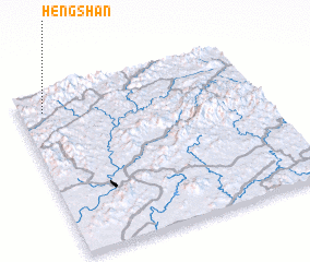 3d view of Hengshan