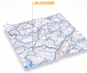 3d view of Laijiashan