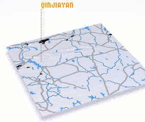 3d view of Qinjiayan