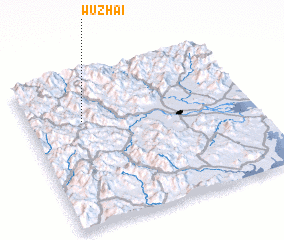 3d view of Wuzhai