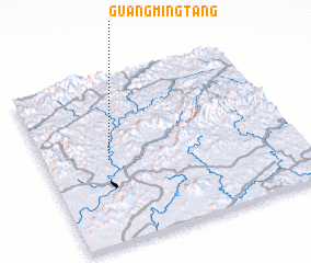 3d view of Guangmingtang