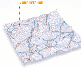 3d view of Yangmeizhou