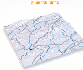 3d view of Zhangshukeng