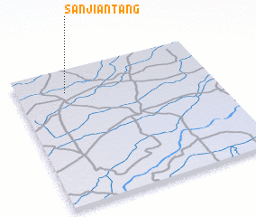 3d view of Sanjiantang