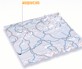 3d view of Wuqiucun