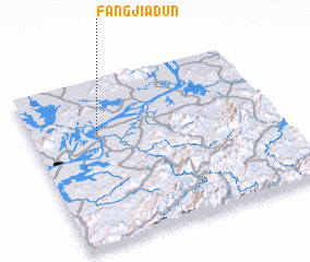 3d view of Fangjiadun