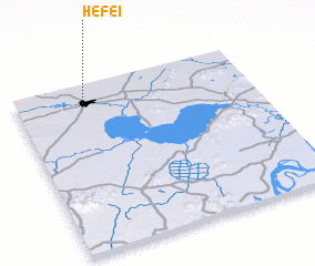 3d view of Hefei