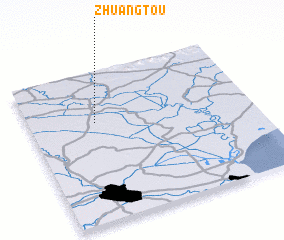 3d view of Zhuangtou