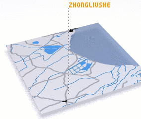 3d view of Zhongliushe