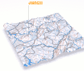 3d view of Jiangxi