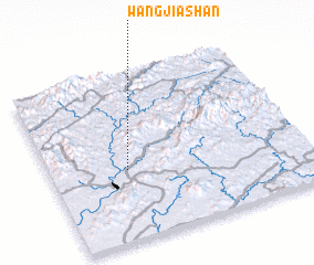 3d view of Wangjiashan