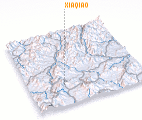 3d view of Xiaqiao