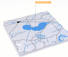 3d view of Huangnihe