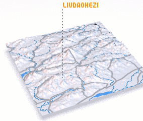 3d view of Liudaohezi